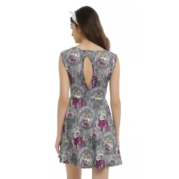 Hot Topic Disney Villains Stained Glass Dress Size M - Picture 2 of 7